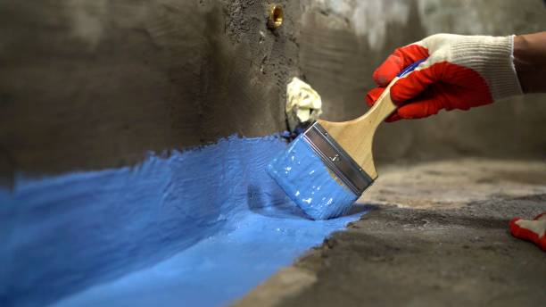 Commercial Exterior Waterproofing project at a Kennett Square, PA business property by SJ Waterproofing Pros